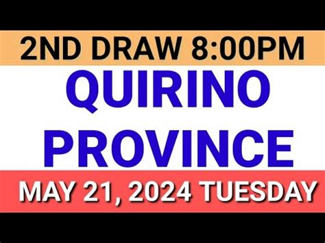 stl result today quirino province